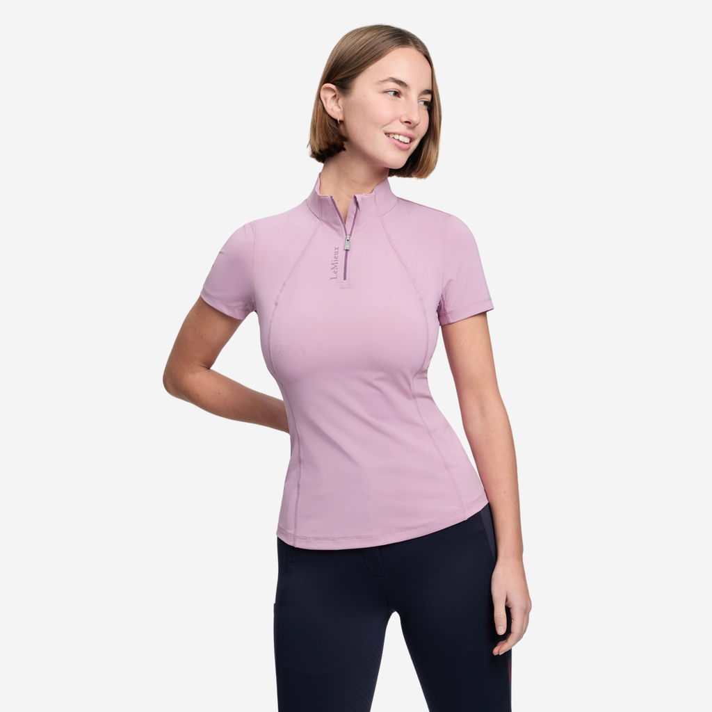 LeMieux Ladies Classique Short Sleeve Base Layer - Fondant