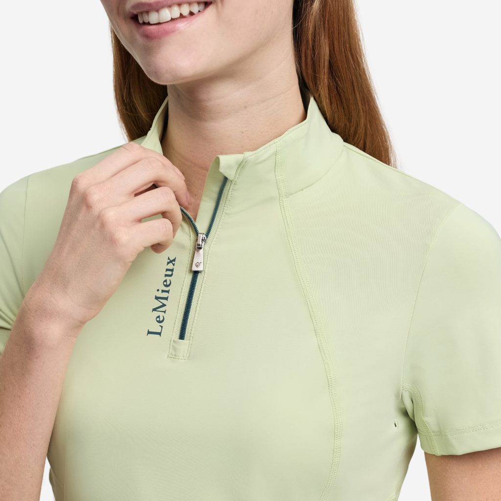 LeMieux Ladies Classique Short Sleeve Base Layer - Macaron