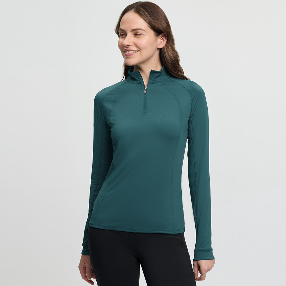 LeMieux Ladies Halle Lightweight Base Layer - Jungle
