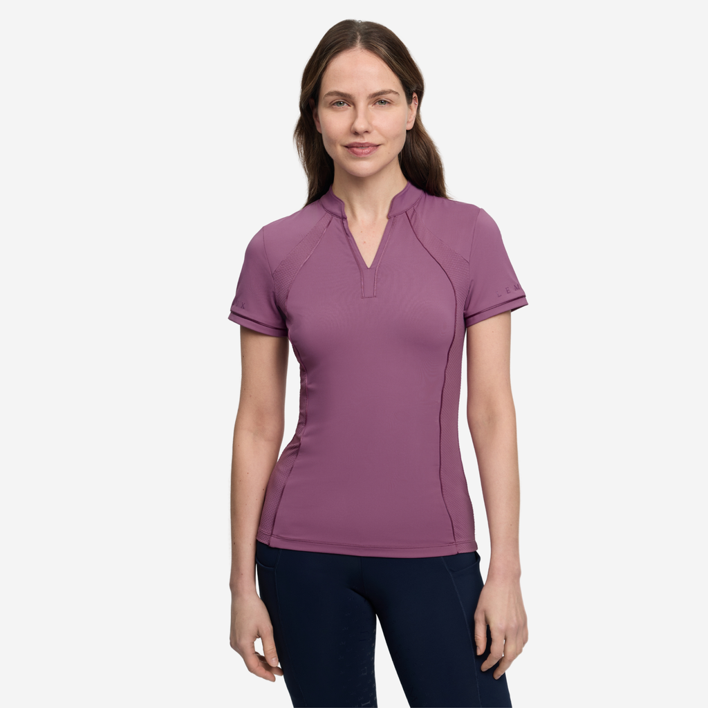 LeMieux Ladies Lisa Mesh Base Layer - Mallow