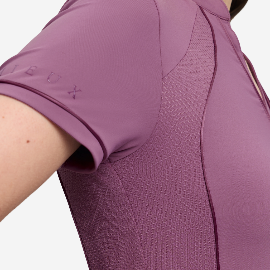LeMieux Ladies Lisa Mesh Base Layer - Mallow