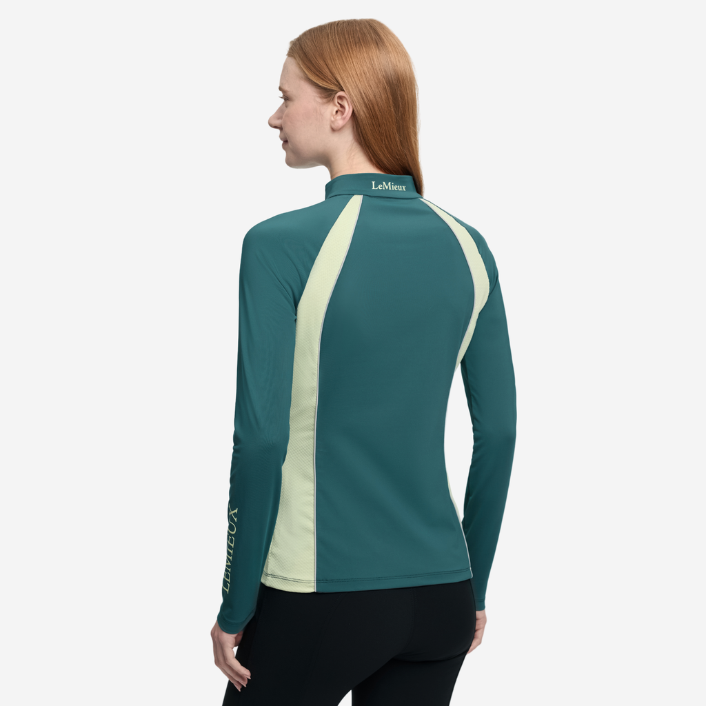 LeMieux Ladies Philippa Mesh Base Layer - Jungle
