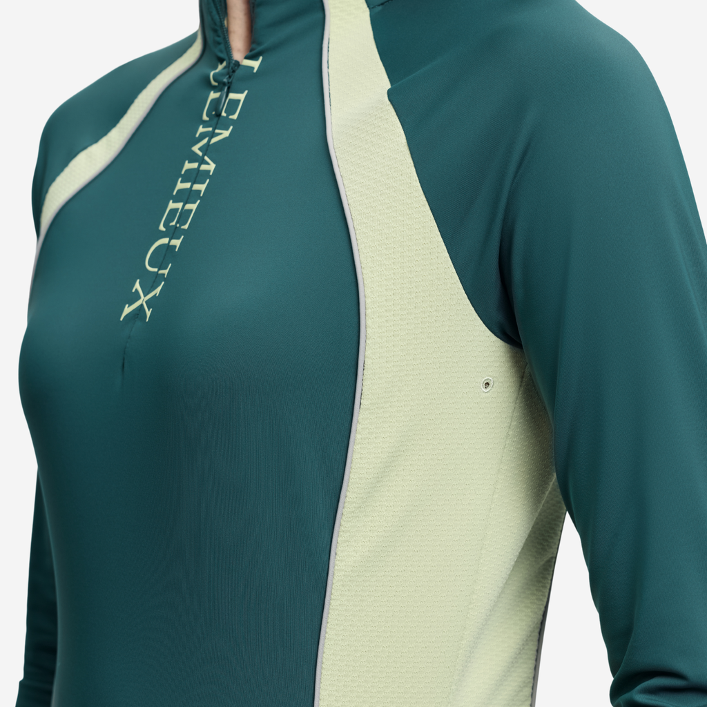 LeMieux Ladies Philippa Mesh Base Layer - Jungle
