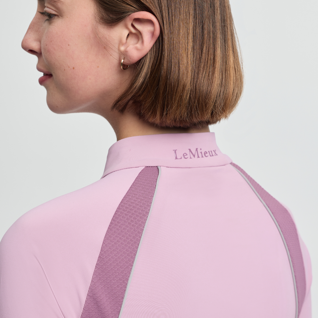 LeMieux Ladies Philippa Mesh Base Layer - Fondant