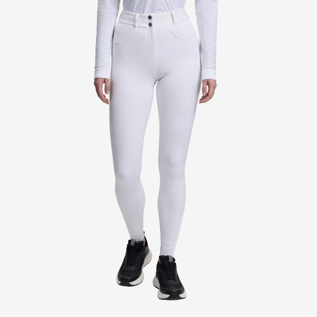 LeMieux Ladies Cami Sculpt Full Seat Breeches - White