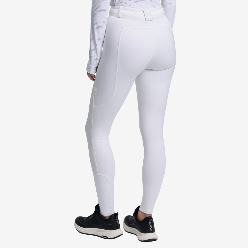 LeMieux Ladies Cami Sculpt Full Seat Breeches - White