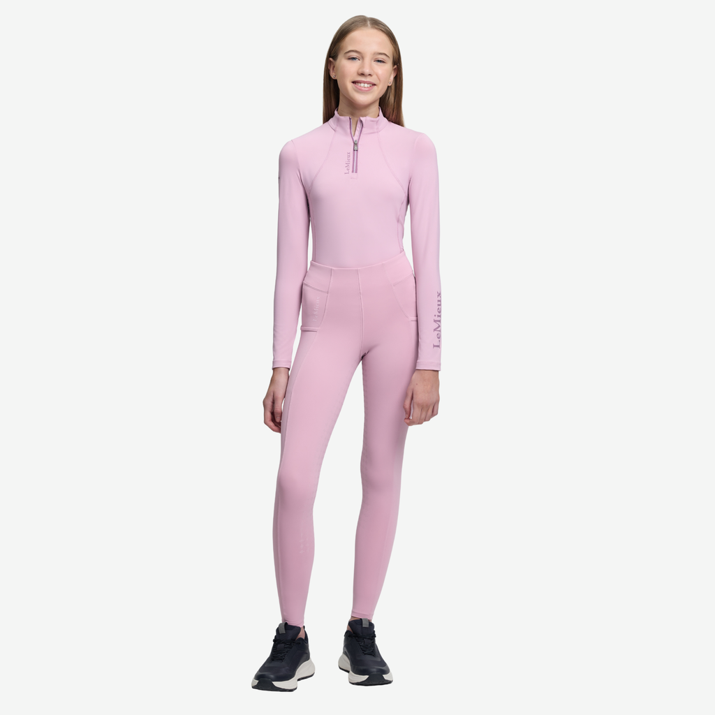 LeMieux Young Rider Orla Pull On Breech - Fondant