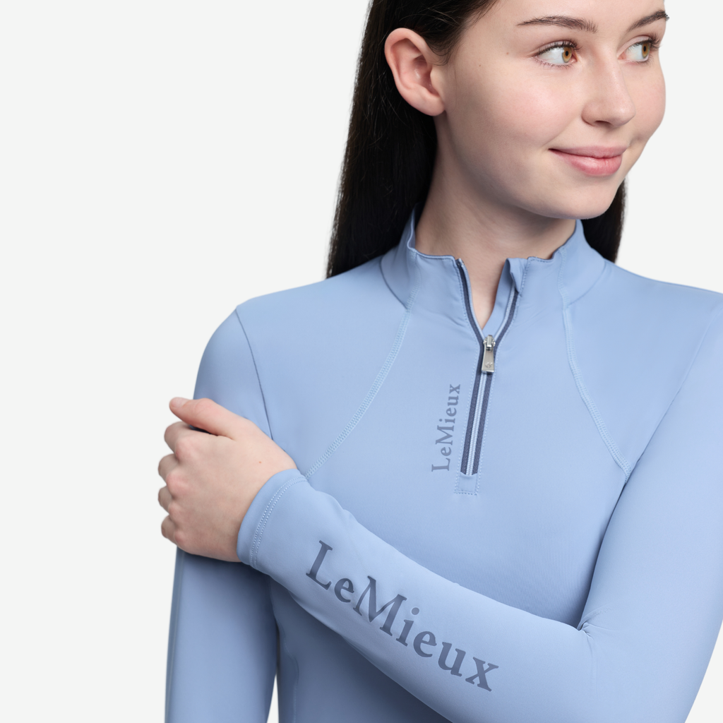 LeMieux Young Rider Classique Base Layer - Powder Blue