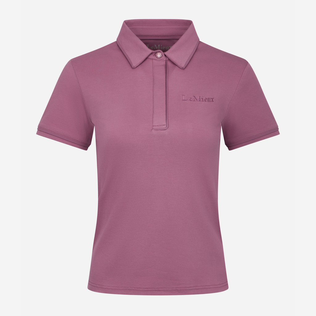 LeMieux Ladies Pixie Polo Shirt - Mallow