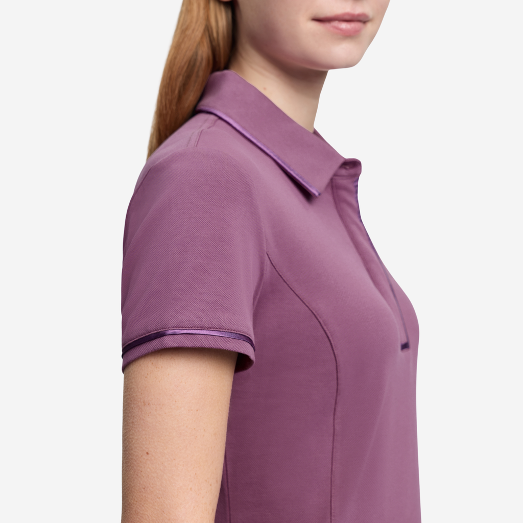 LeMieux Ladies Pixie Polo Shirt - Mallow