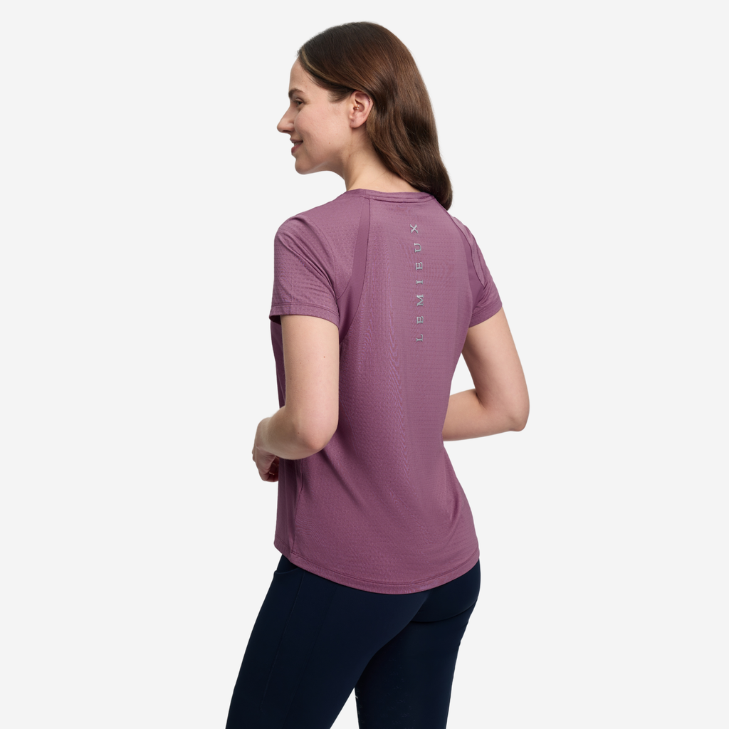 LeMieux Ladies Sports T-Shirt - Mallow