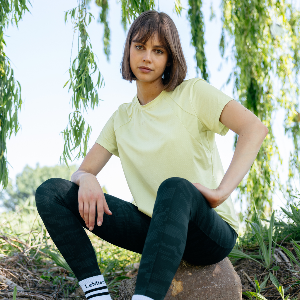 LeMieux Ladies Sports T-Shirt - Macaron