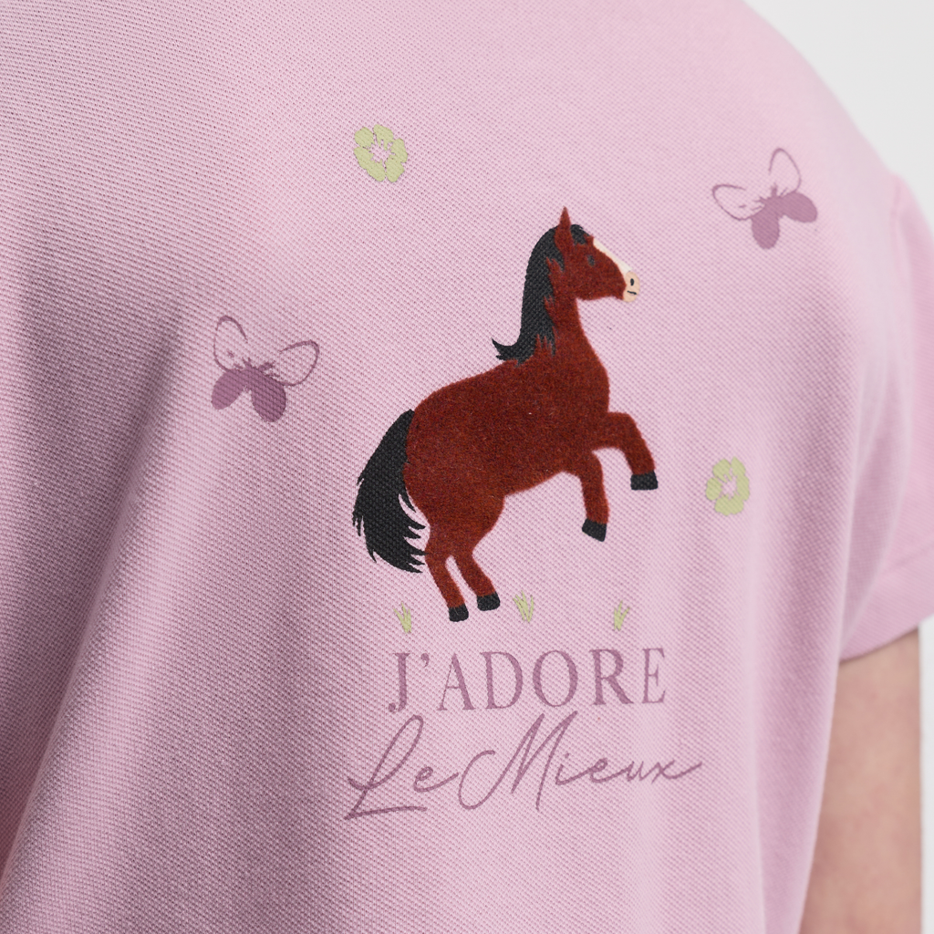 LeMieux Mini Polo Shirt - Fondant
