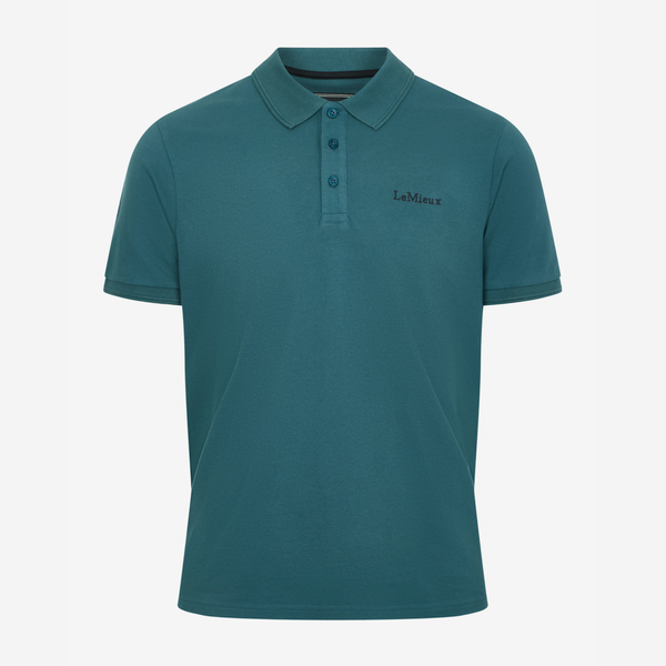 LeMieux Mens Classique Polo Shirt - Jungle