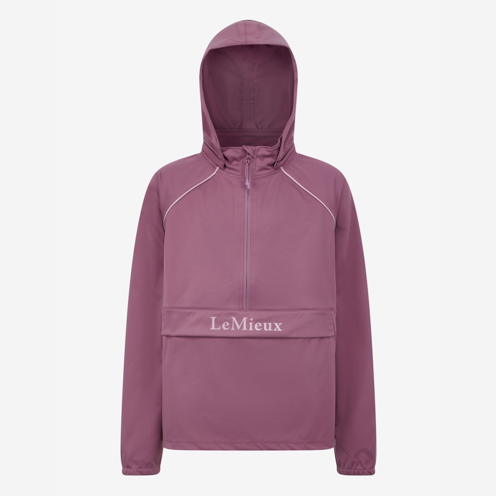 LeMieux Young Rider Paige Quarter Zip Waterproof Jacket - Mallow