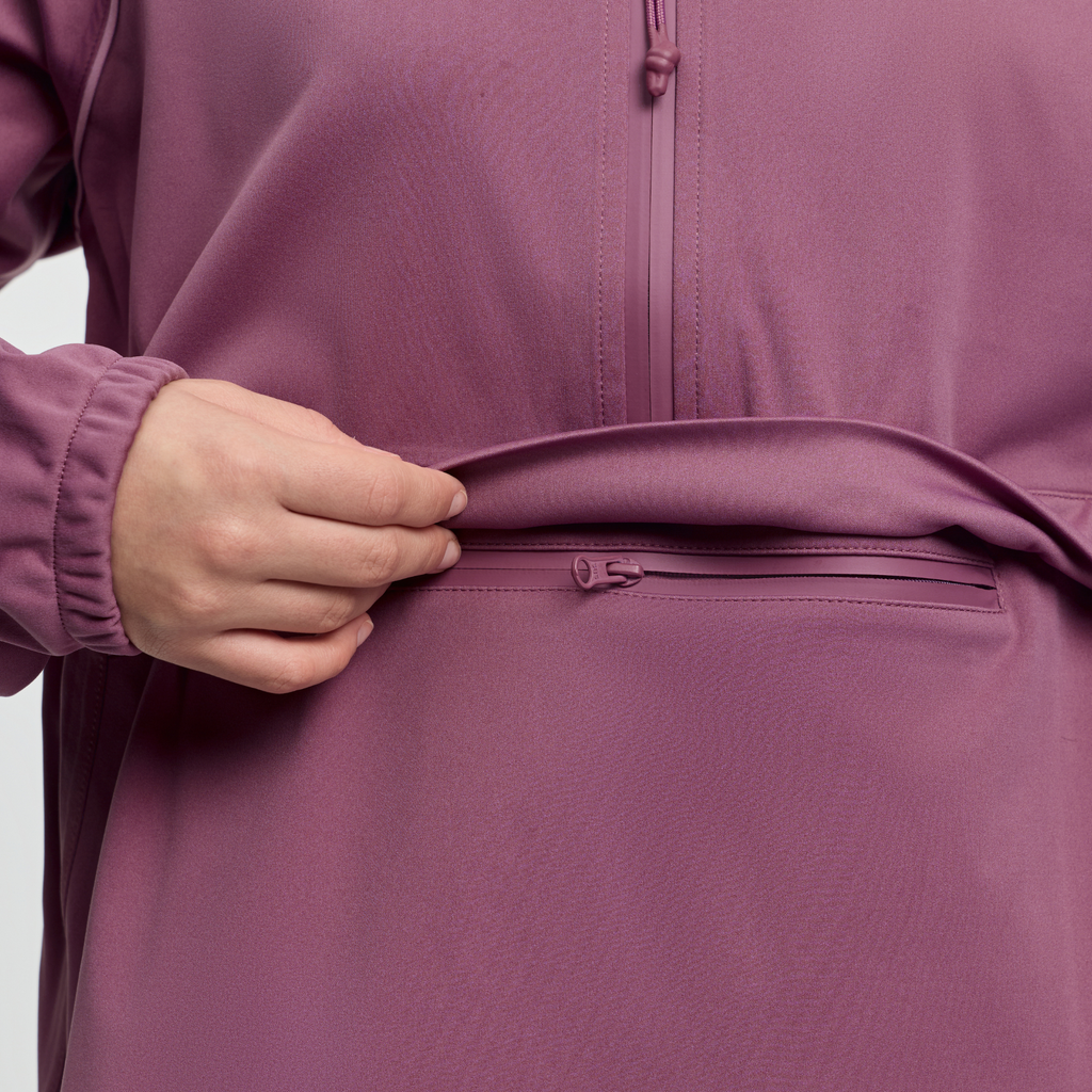 LeMieux Young Rider Paige Quarter Zip Waterproof Jacket - Mallow