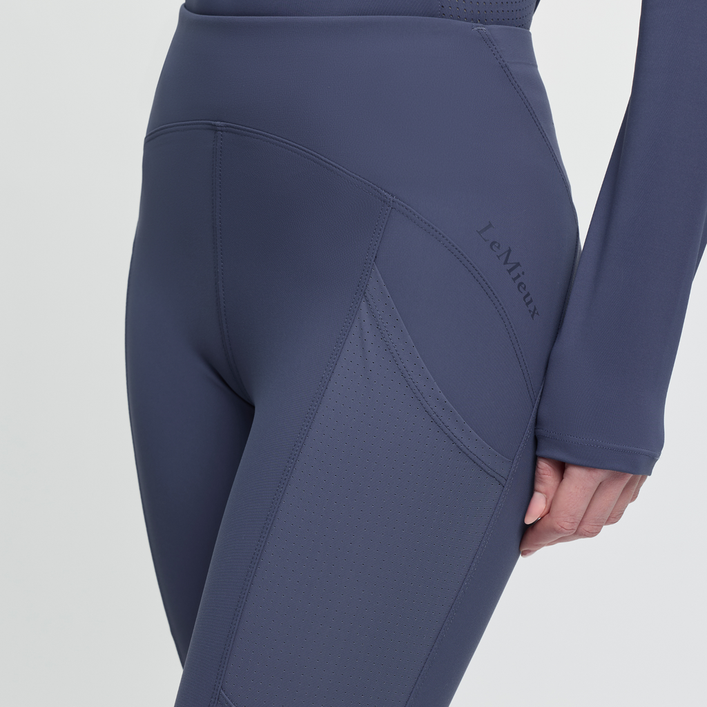 LeMieux Ladies Airflow Full Seat Pull On - Shadow