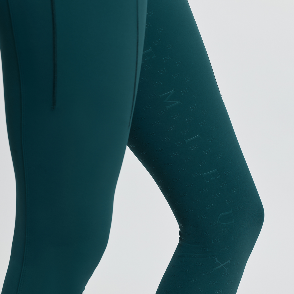 LeMieux Ladies Simone Cross Over Half Seat Pull On - Jungle