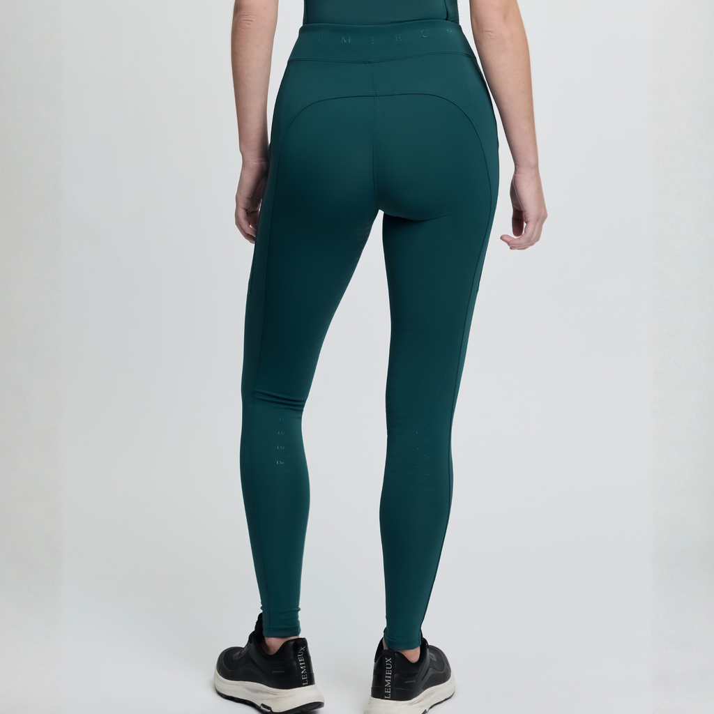 LeMieux Ladies Simone Cross Over Half Seat Pull On - Jungle