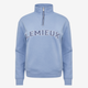LeMieux Ladies Kelsie Quarter Neck Sweat - Powder Blue