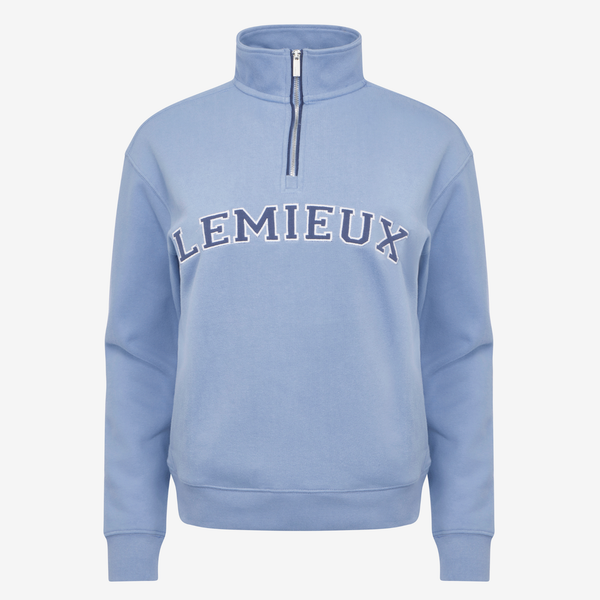 LeMieux Ladies Kelsie Quarter Neck Sweat - Powder Blue