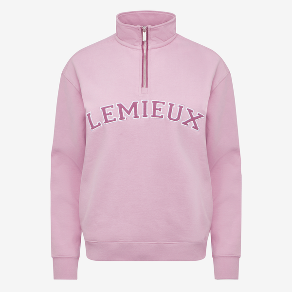 LeMieux Ladies Kelsie Quarter Neck Sweat - Fondant