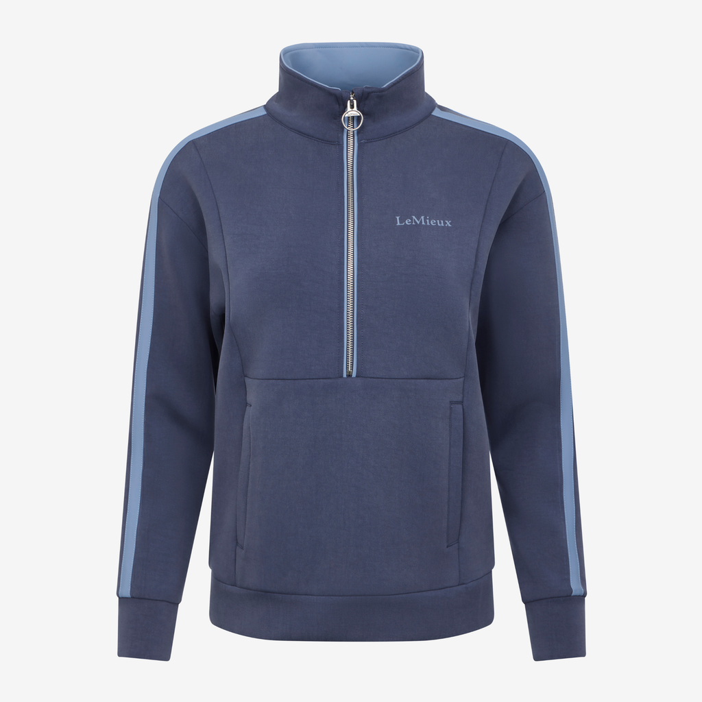 LeMieux Connie Half Zip Sweat - Shadow
