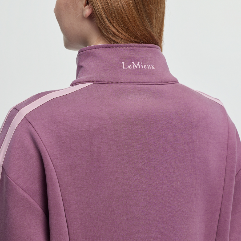 LeMieux Connie Half Zip Sweat - Mallow