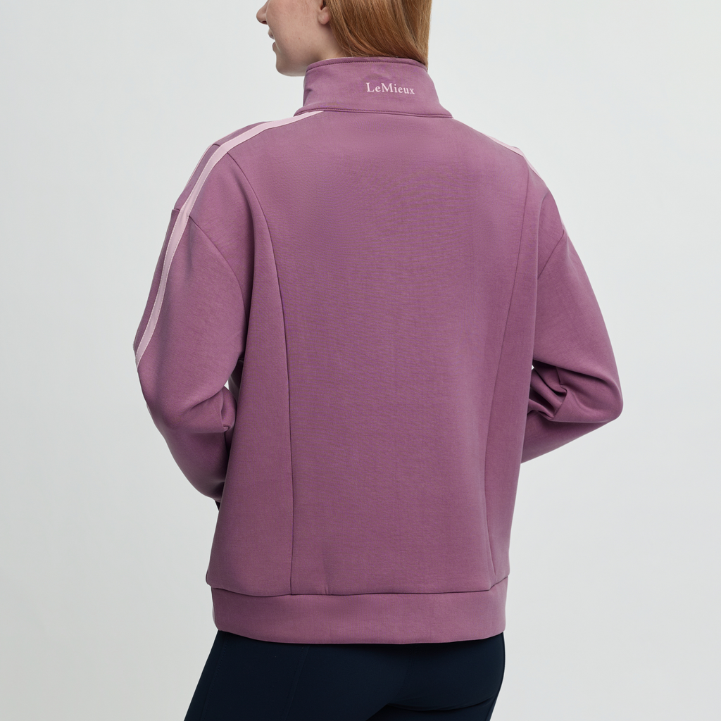 LeMieux Connie Half Zip Sweat - Mallow
