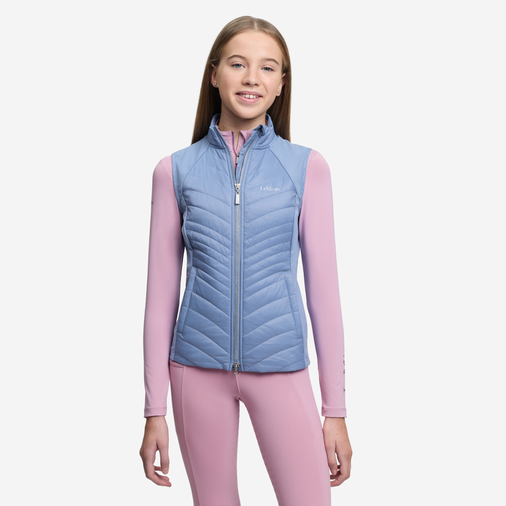 LeMieux Young Rider Josephine Gilet - Powder Blue
