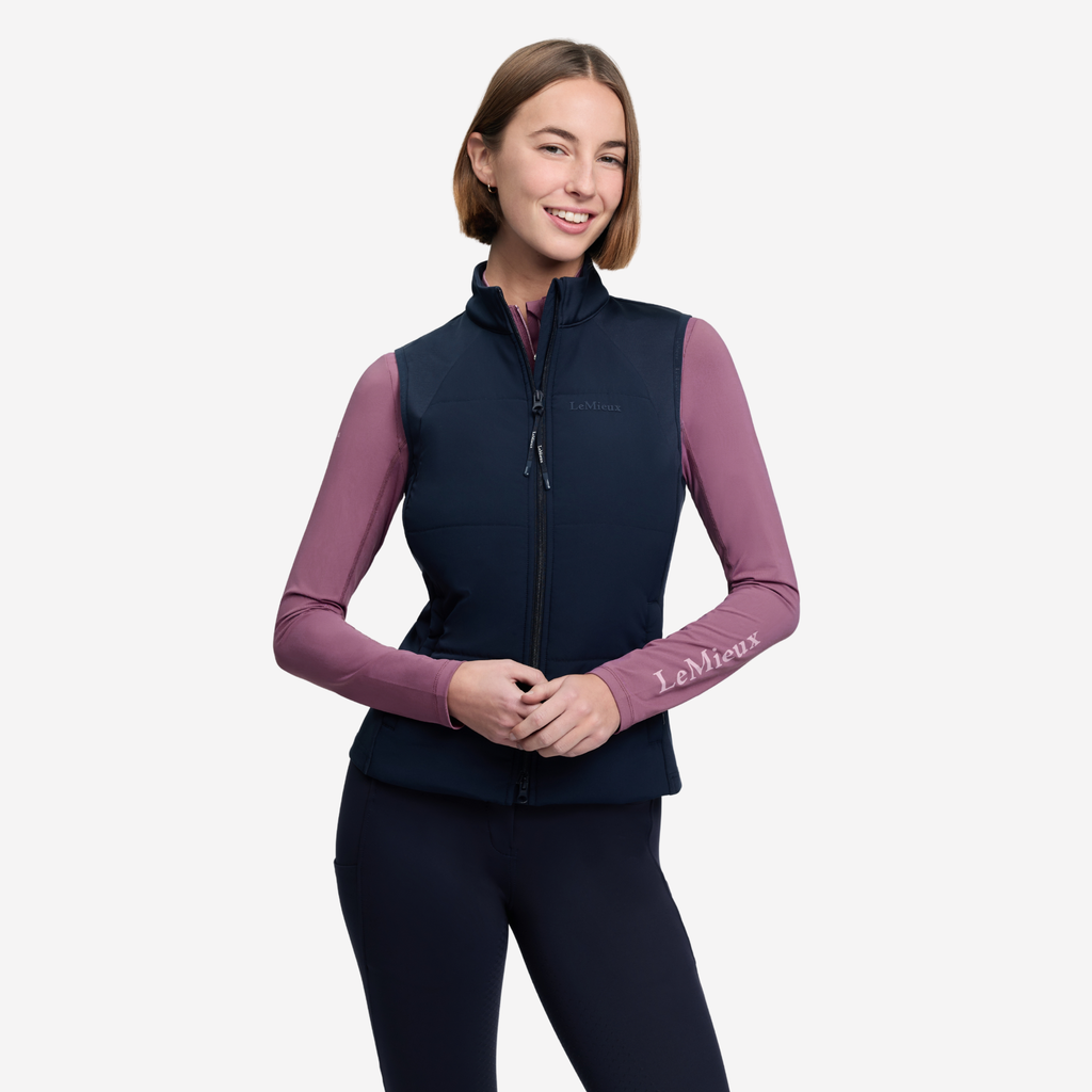LeMieux Ladies Pamela Gilet - Navy