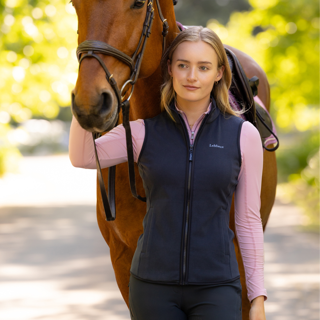 LeMieux Ladies Pamela Gilet - Navy