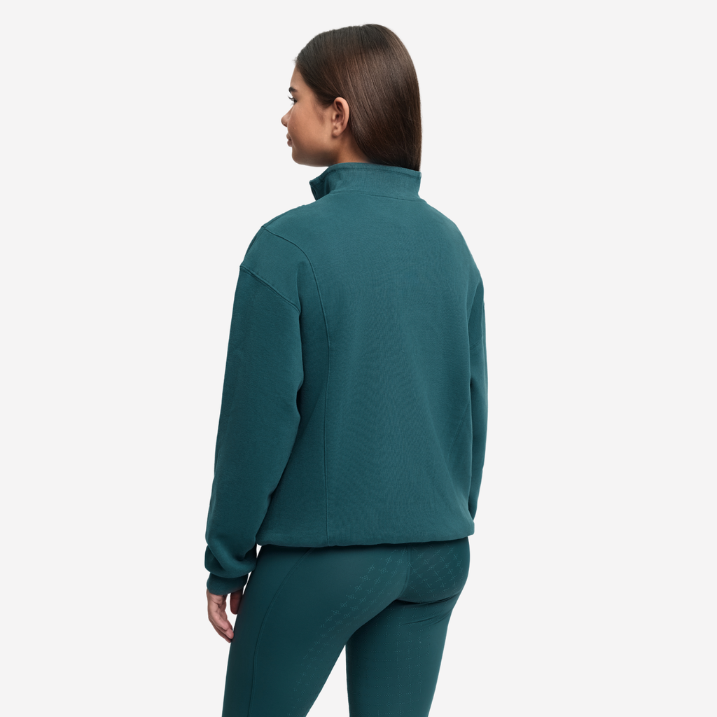 LeMieux Young Rider Vianne Quarter Zip - Jungle