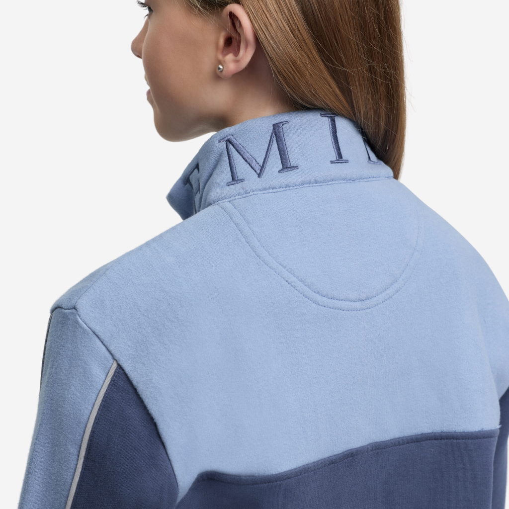 LeMieux Young Rider Cropped Kate Quarter Zip - Shadow
