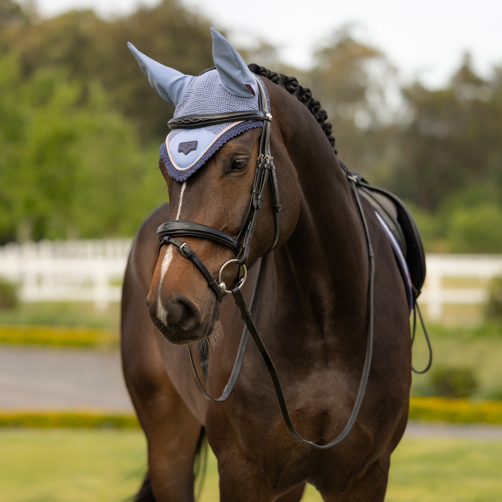 LeMieux Loire Fly Hood - Powder Blue