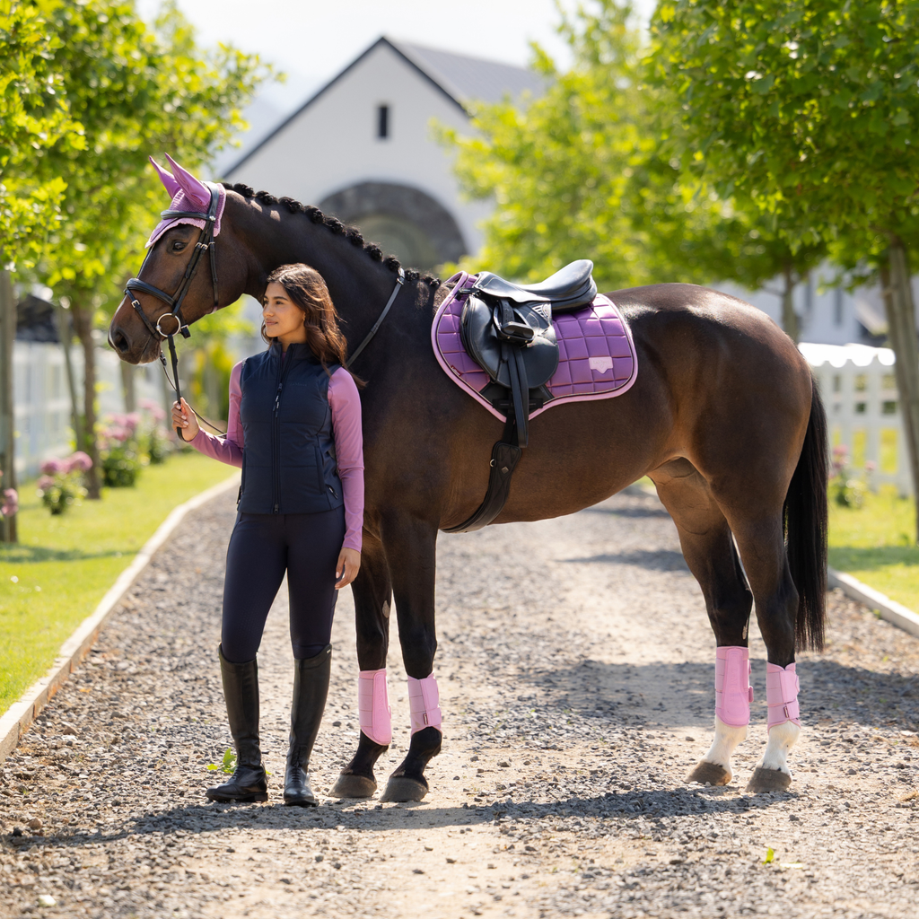LeMieux Loire Classic Close Contact Square - Mallow