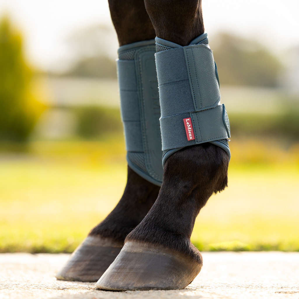 LeMieux Arika Mesh Brushing Boots - Jungle