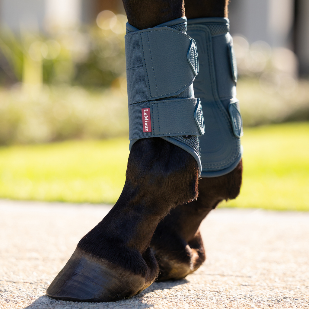 LeMieux Arika Mesh Brushing Boots - Jungle