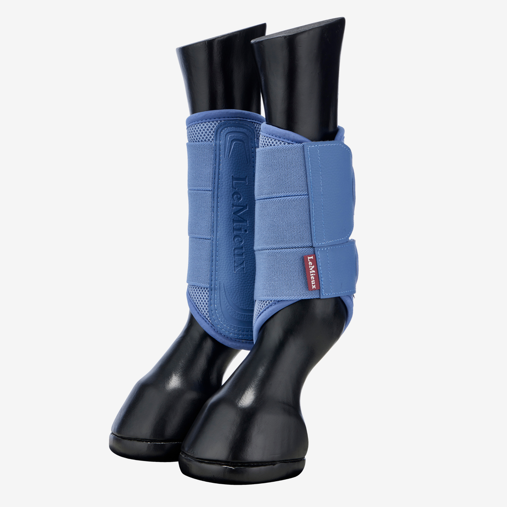 LeMieux Arika Mesh Brushing Boots - Powder Blue