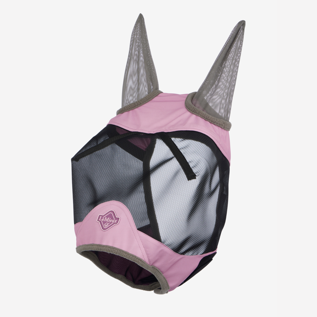 LeMieux Visor-Tek Half Fly Mask - Fondant