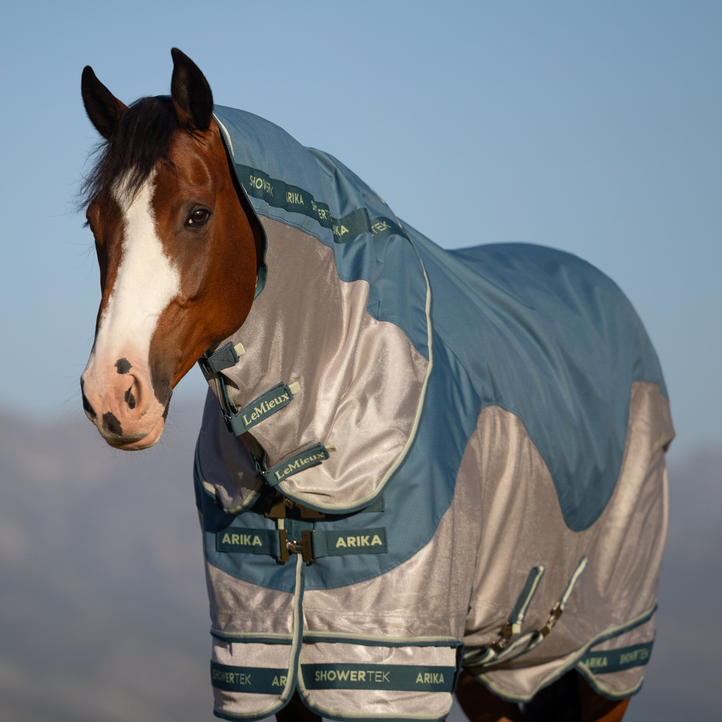LeMieux Arika Camo Shower-Tek Fly Rug - Jungle