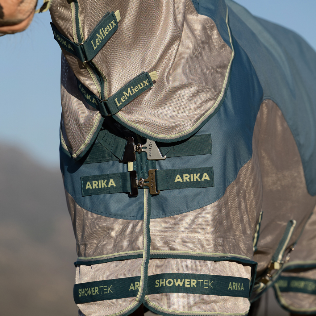 LeMieux Arika Camo Shower-Tek Fly Rug - Jungle