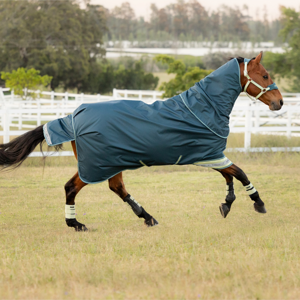 LeMieux Arika Ripstop 0g Turnout Rug - Jungle