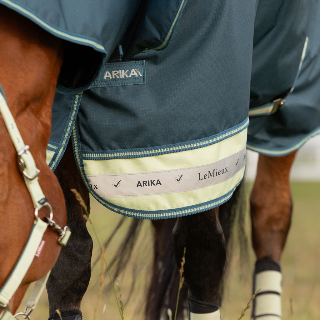 LeMieux Arika Ripstop 0g Turnout Rug - Jungle