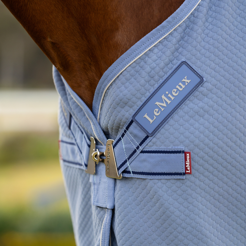 LeMieux Kudos Bamboo Cooler - Powder Blue