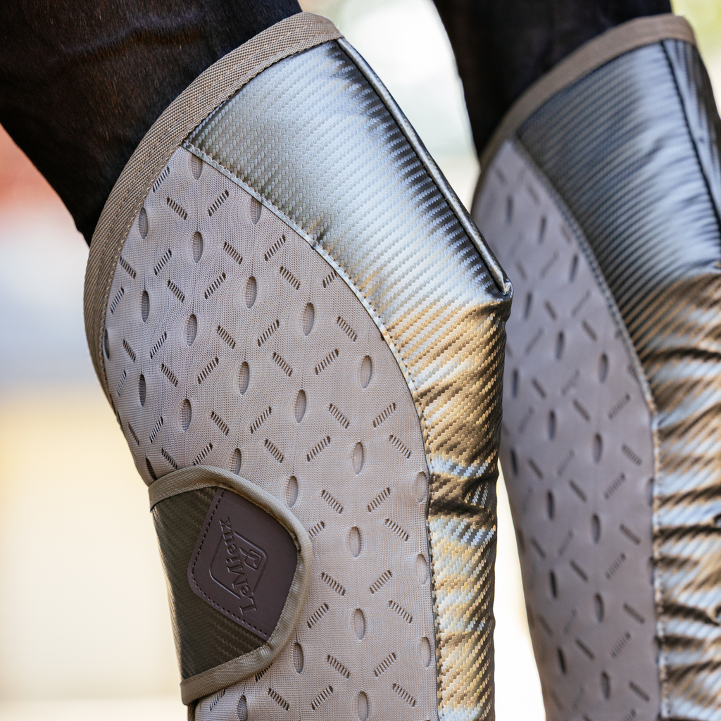 LeMieux Kudos 3D Mesh Travel Boots - Pecan
