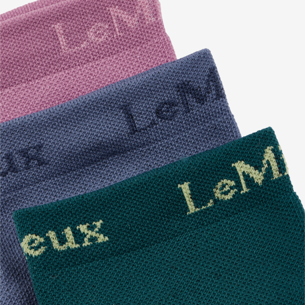 LeMieux Trainer Sock 3 Pack - Multi