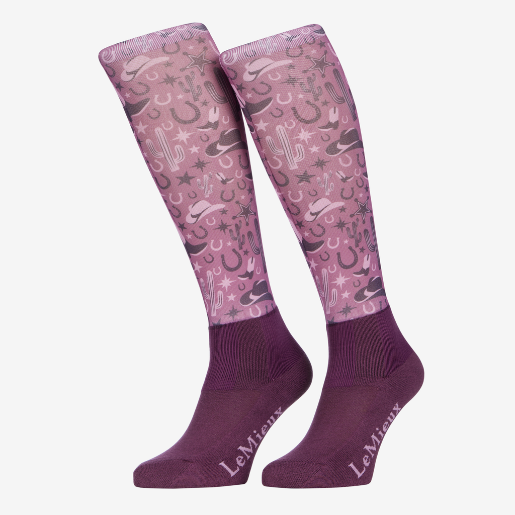 LeMieux Footsie Socks - Western
