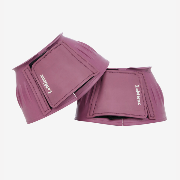 LeMieux Rubber Bell Boots - Mallow