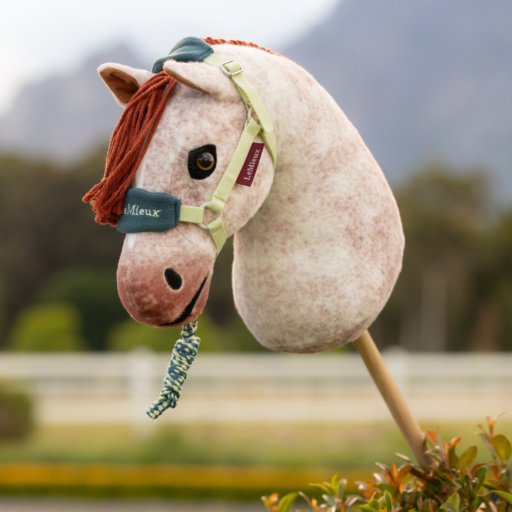 LeMieux Hobby Horse Vogue Headcollar and Leadrope - Macaron